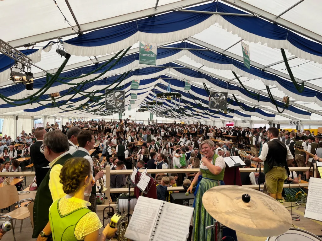 Gauburschenfest Surheim 2025 Veranstaltungstechnik