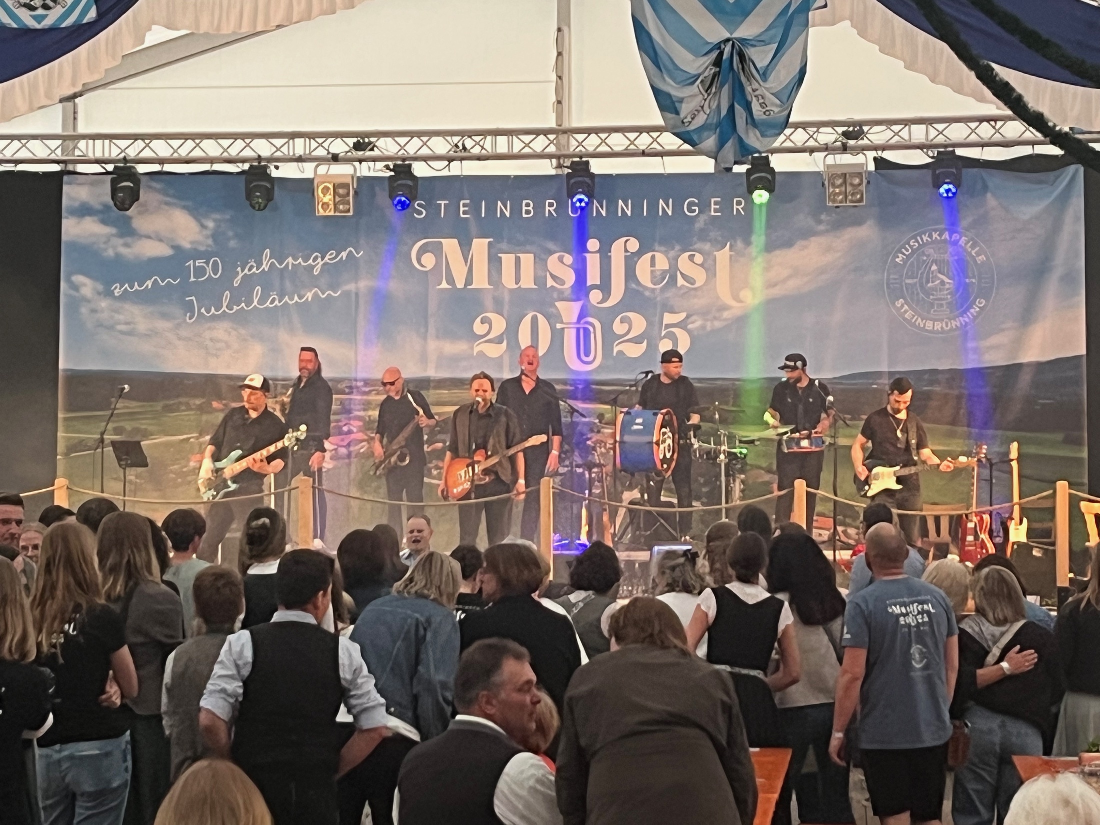 Festtag mit den Musikatzen beim Musikfest Steinbrünning 2025