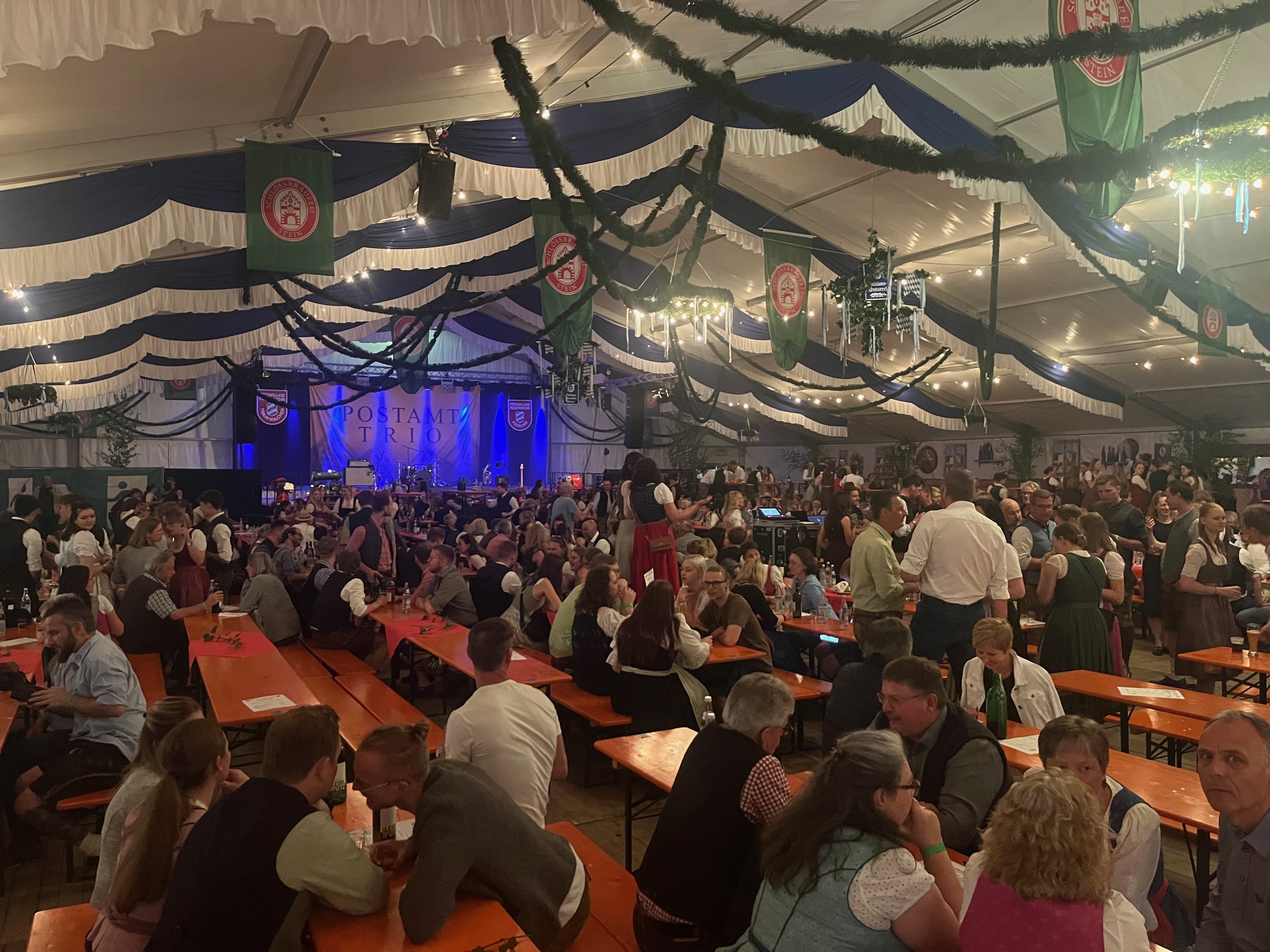 Weinfest mit dem Postamt Trio im Festzelt Traunwalchen und Pierling 2025